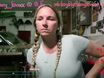 mickey85knoxx — The Hard Knoxx Show - Goal: Finger Bang!! [374 tokens left] #milf #blonde #couple #bwc #bigcock