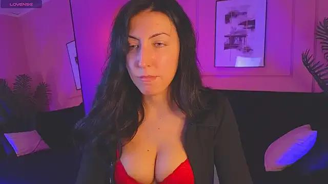 AshleyLuxy — Naked my tits and teasing close up