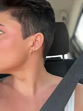 LukeLouHarvey — Close up pussy play feet on dash 